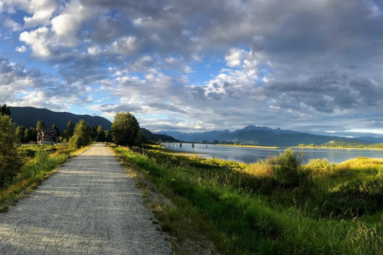 Traboulay PoCo Trail, Port Coquitlam, BC.