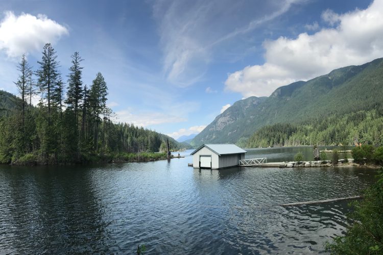 Port Moody, BC. Buntzen Lake.