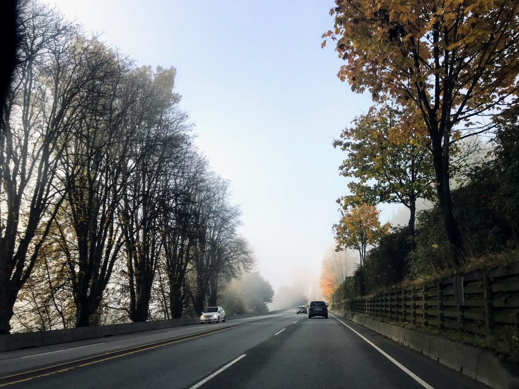Lougheed Highway in Port Coquitlam, BC.